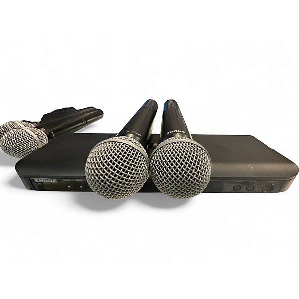 Used Shure BLX288 SM58 Handheld Wireless System