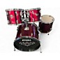 Used TAMA 4 Piece Imperialstar Candy Apple Red Metallic Drum Kit thumbnail