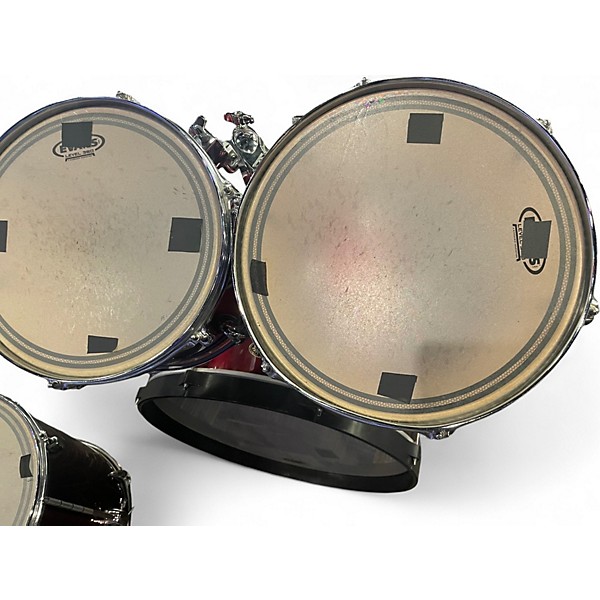 Used TAMA 4 Piece Imperialstar Candy Apple Red Metallic Drum Kit