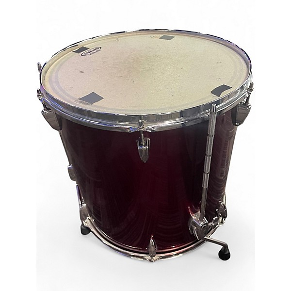 Used TAMA 4 Piece Imperialstar Candy Apple Red Metallic Drum Kit