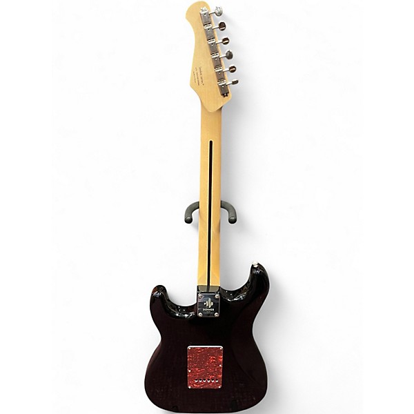 Used Donner Seeker Black Solid Body Electric Guitar