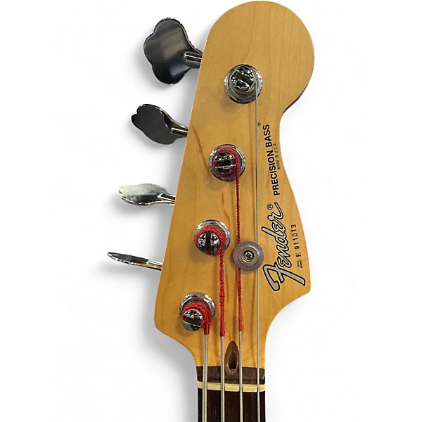 Vintage 1989 Fender PRECISION BASS Natural Electric Bass Guitar