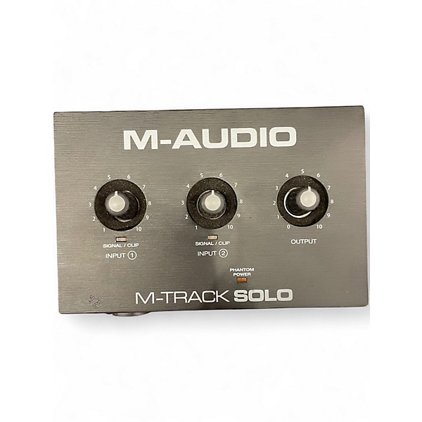 Used M-Audio M-TRACK SOLO Audio Interface