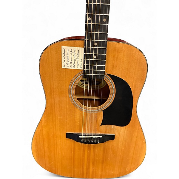 Used Washburn LYON NATURAL Acoustic Guitar