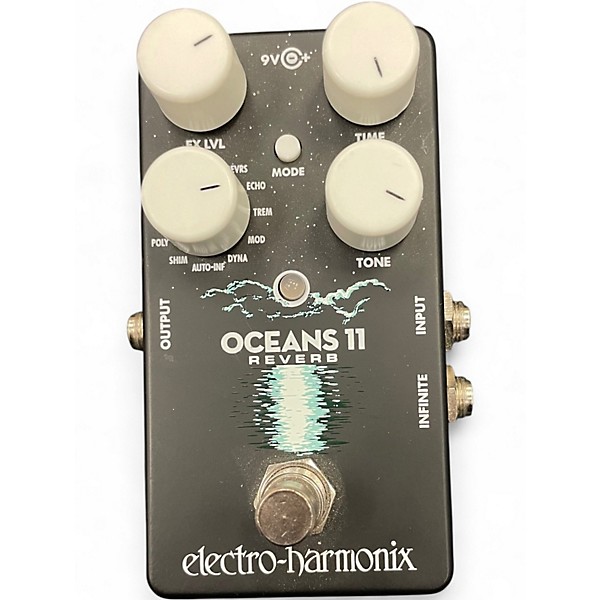 Used Electro-Harmonix Oceans 11 Reverb Effect Pedal