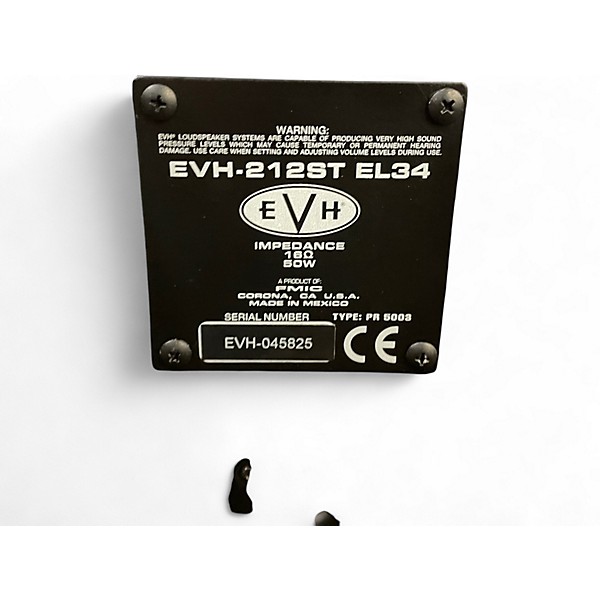 Used EVH 212ST EL34 Guitar Cabinet