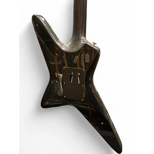 Used Kramer Tracii Guns Gunstar Voyager Metallic Black Solid Body Electric Guitar