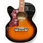 Used Epiphone J200 EC STUDIO LEFTY 2 Color Sunburst Acoustic Guitar