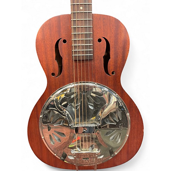 Used Gretsch Guitars G9200 Boxcar Round Neck Natural Resonator Guitar