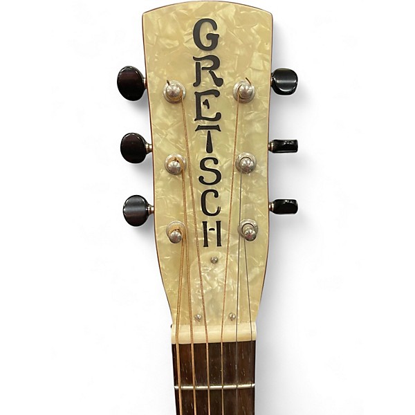 Used Gretsch Guitars G9200 Boxcar Round Neck Natural Resonator Guitar