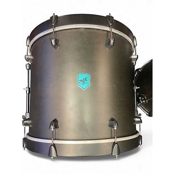 Used SJC Drums 3 Piece PATHFINDER GALAXY GREY Drum Kit