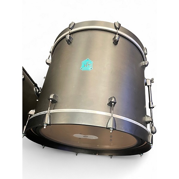 Used SJC Drums 3 Piece PATHFINDER GALAXY GREY Drum Kit