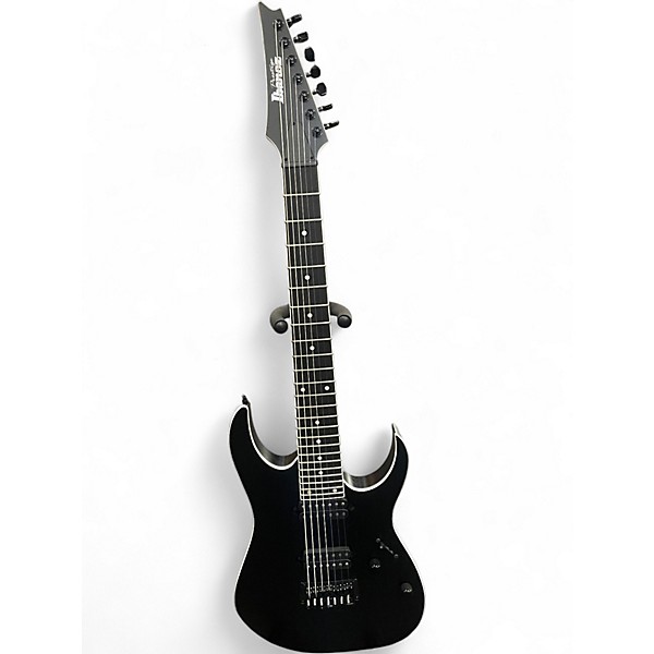 Used Ibanez RG Prestige RGR762AHBF 7-String Weathered Black Solid Body Electric Guitar