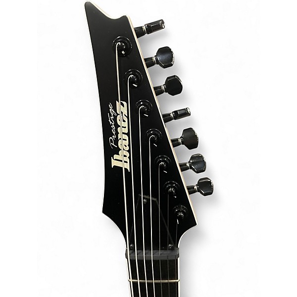Used Ibanez RG Prestige RGR762AHBF 7-String Weathered Black Solid Body Electric Guitar