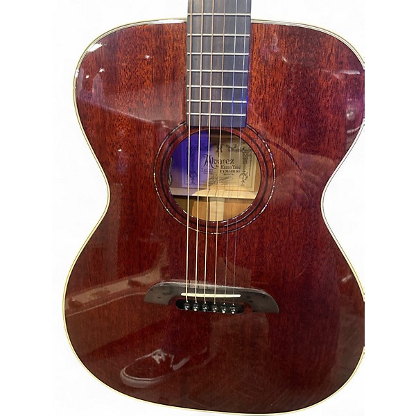 Used Alvarez fyn668hde Natural Acoustic Electric Guitar