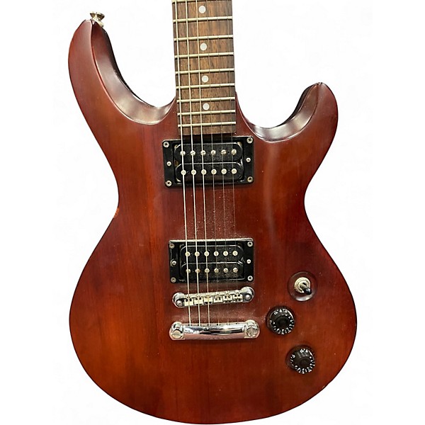 Used Cort M200 Burgundy Solid Body Electric Guitar
