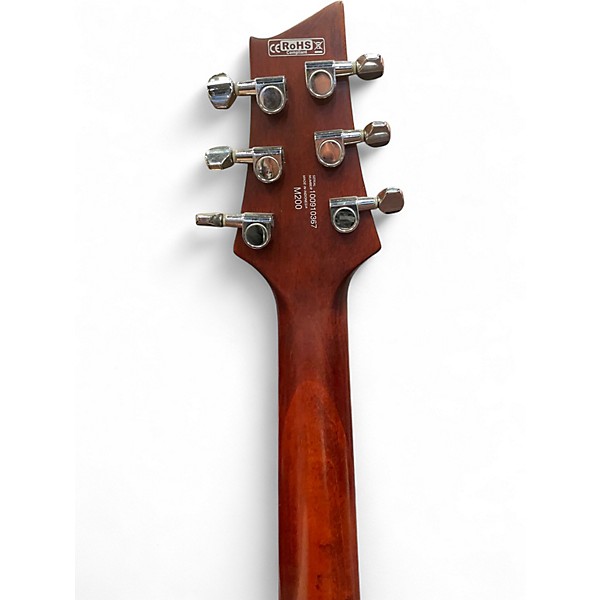 Used Cort M200 Burgundy Solid Body Electric Guitar