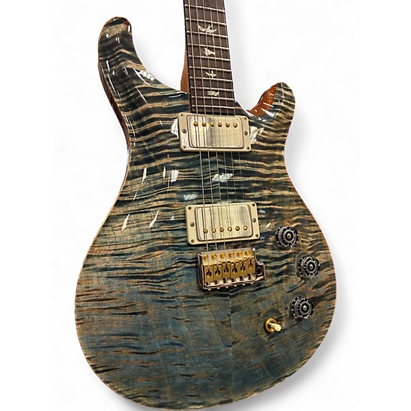 Used PRS DGT DAVID GRISSOM 10 TOP FADED WHALE BLUE Solid Body Electric Guitar