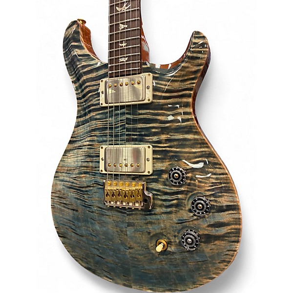 Used PRS DGT DAVID GRISSOM 10 TOP FADED WHALE BLUE Solid Body Electric Guitar