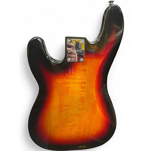Used Squier Precision Bass 2 Tone Sunburst Electric Bass Guitar