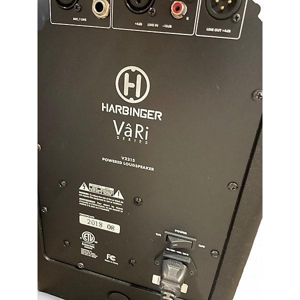 Used Harbinger VARI V2215 Powered Speaker