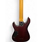 Used Schecter Guitar Research Omen 7 Satin Red Solid Body Electric Guitar