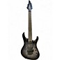 Used Jackson Pro Plus Series Chris Broderick Signature Soloist 7 Trans Black Solid Body Electric Guitar thumbnail