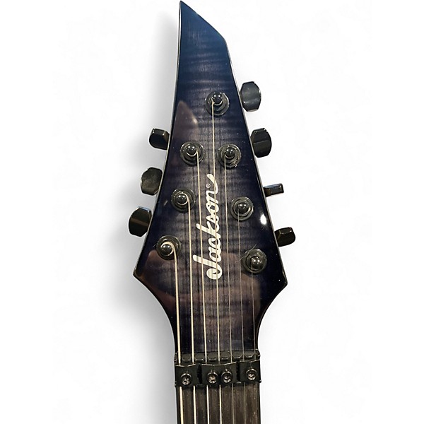 Used Jackson Pro Plus Series Chris Broderick Signature Soloist 7 Trans Black Solid Body Electric Guitar