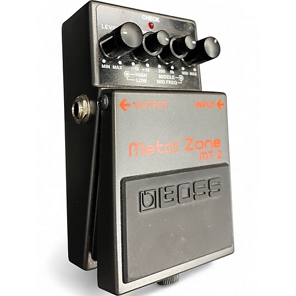 Used BOSS MT2 Metal Zone Distortion Effect Pedal
