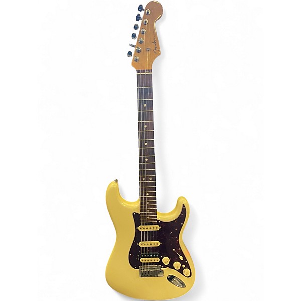Used Fender American Elite Stratocaster HSS Shawbucker Olympic Pearl Solid Body Electric Guitar