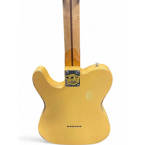 Used Fender Road Worn 1950S Telecaster Vintage Blonde Solid Body Electric Guitar