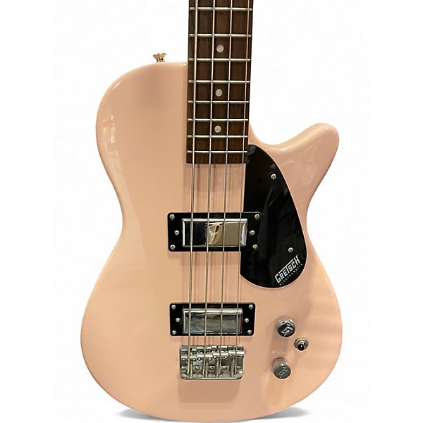 Used Gretsch Guitars Junior Jet II  Shell Pink Electric Bass Guitar