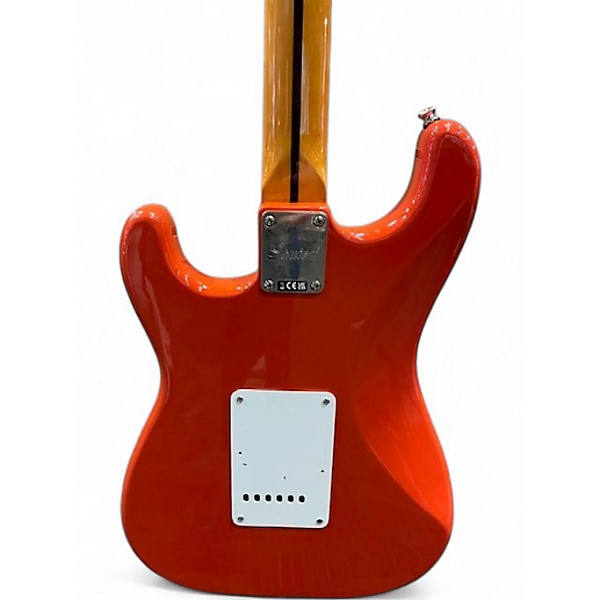 Used Squier Classic Vibe 50s Stratocaster Fiesta Red Solid Body Electric Guitar