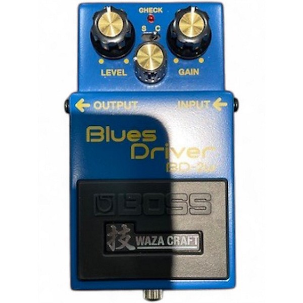 Used BOSS BD2W Blues Driver Waza Craft Effect Pedal