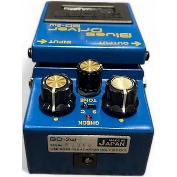 Used BOSS BD2W Blues Driver Waza Craft Effect Pedal
