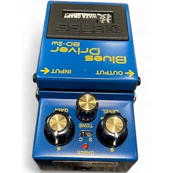 Used BOSS BD2W Blues Driver Waza Craft Effect Pedal