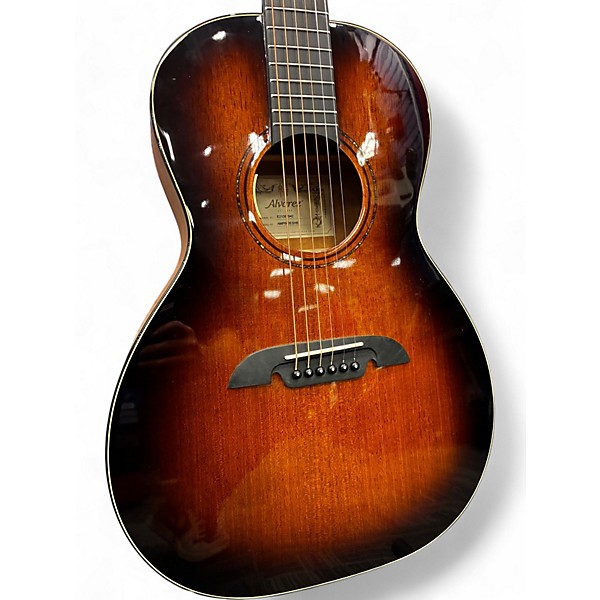 Used Alvarez AMP660ESHB 2 Color Sunburst Acoustic Electric Guitar