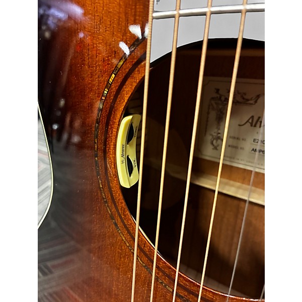 Used Alvarez AMP660ESHB 2 Color Sunburst Acoustic Electric Guitar