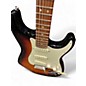 Used Fender Deluxe Roadhouse Stratocaster 3 Tone Sunburst Solid Body Electric Guitar