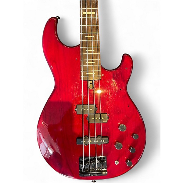 Used Yamaha BB734A Red Electric Bass Guitar