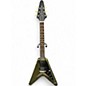 Used Epiphone FLYING V OLIVE GREEN Solid Body Electric Guitar thumbnail