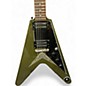 Used Epiphone FLYING V OLIVE GREEN Solid Body Electric Guitar