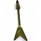 Used Epiphone FLYING V OLIVE GREEN Solid Body Electric Guitar