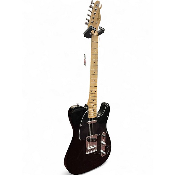 Used Squier Affinity Telecaster Black Solid Body Electric Guitar