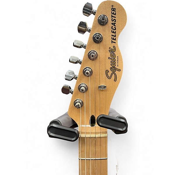 Used Squier Affinity Telecaster Black Solid Body Electric Guitar