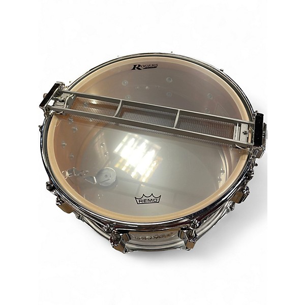 Used Rogers 14X6.5 DYNA-SONIC MARINE PEARL Drum