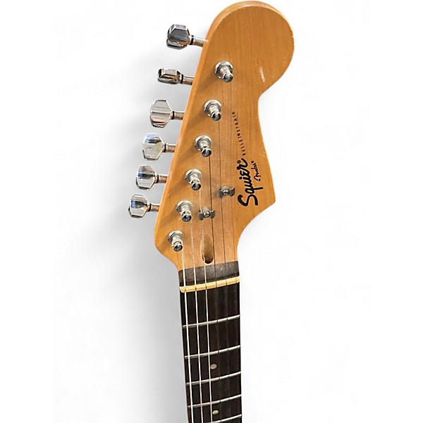 Used Squier Bullet Stratocaster Cream Solid Body Electric Guitar