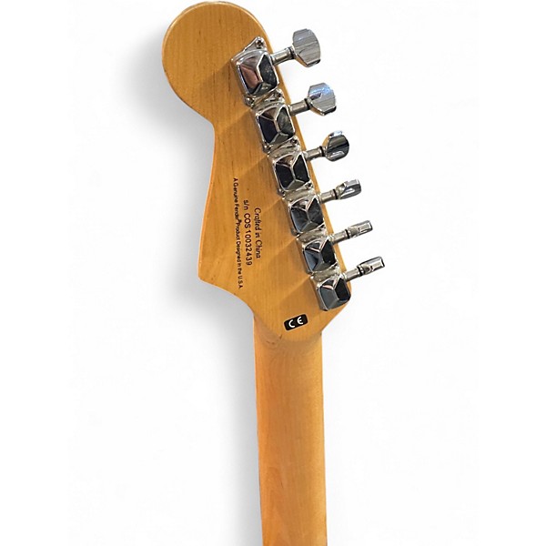 Used Squier Bullet Stratocaster Cream Solid Body Electric Guitar