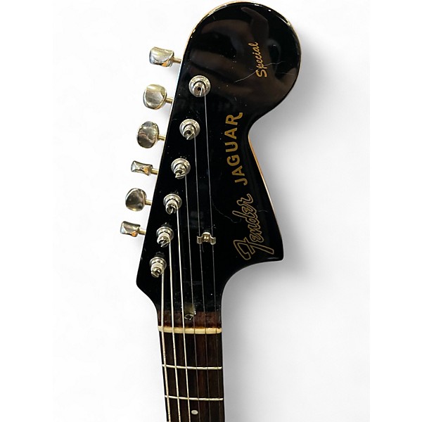 Used Fender Classic Player Jaguar Special HH BLACK Solid Body Electric Guitar