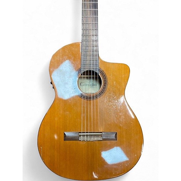 Used Cordoba C5CE Natural Classical Acoustic Electric Guitar